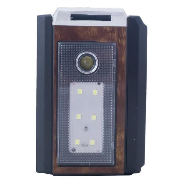 Радіоприймач USB/SD Golon RX-382 з MP3 і LED ліхтарем Коричневий - фото 3