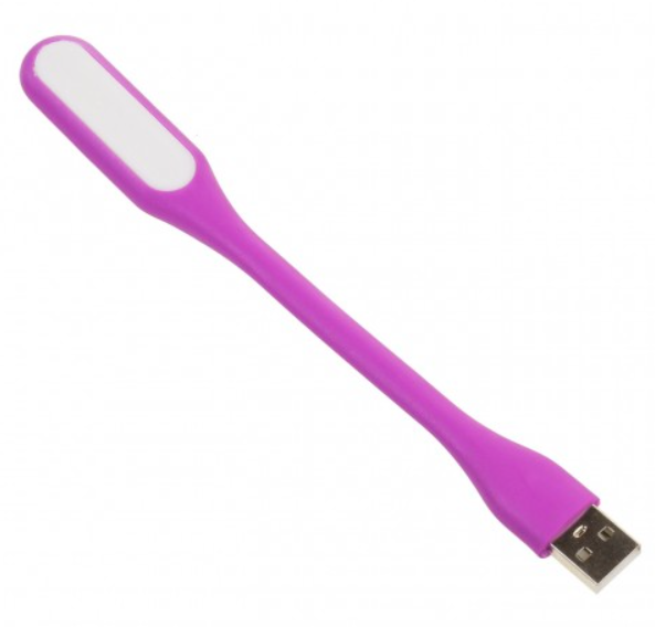 Фонарик USB LED Light Plastic Фиолетовый (KG-2670) Фонарик USB LED Light Plastic Фиолетовый (KG-2670)