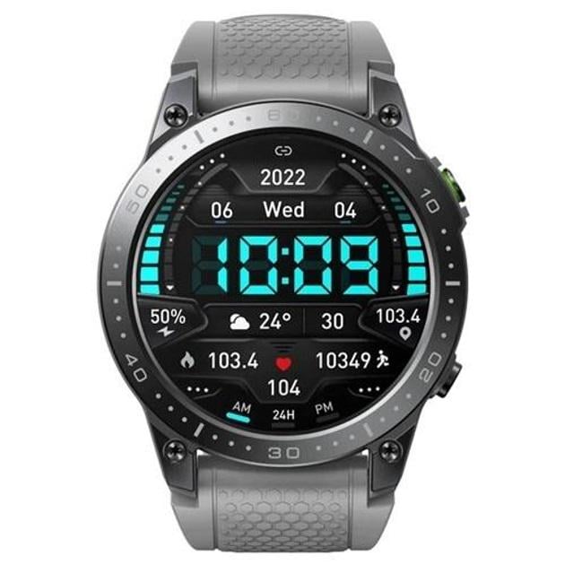 Смарт годинник Zeblaze Ares 3 PRO Amoled Waterproof Silver