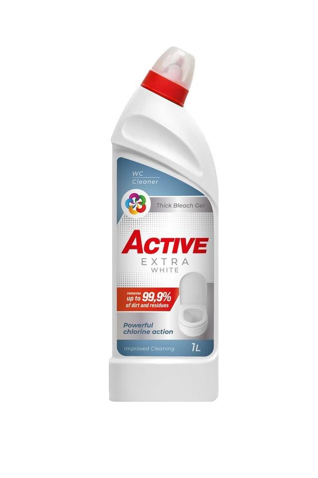 Средство для мытья туалета Active Extra White 1 л (37202495)