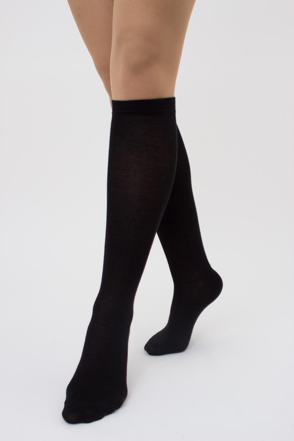 Гольфи жіночі бавовняні Giulia WG1 CLASSIC р. 36-40 Black (4823116922167) - фото 2 Гольфи жіночі бавовняні Giulia WG1 CLASSIC р. 36-40 Black (4823116922167) - фото 2