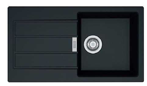 Мойка для кухни Franke Sirius Tectonite SID 611-78 Slim Черный (22870)