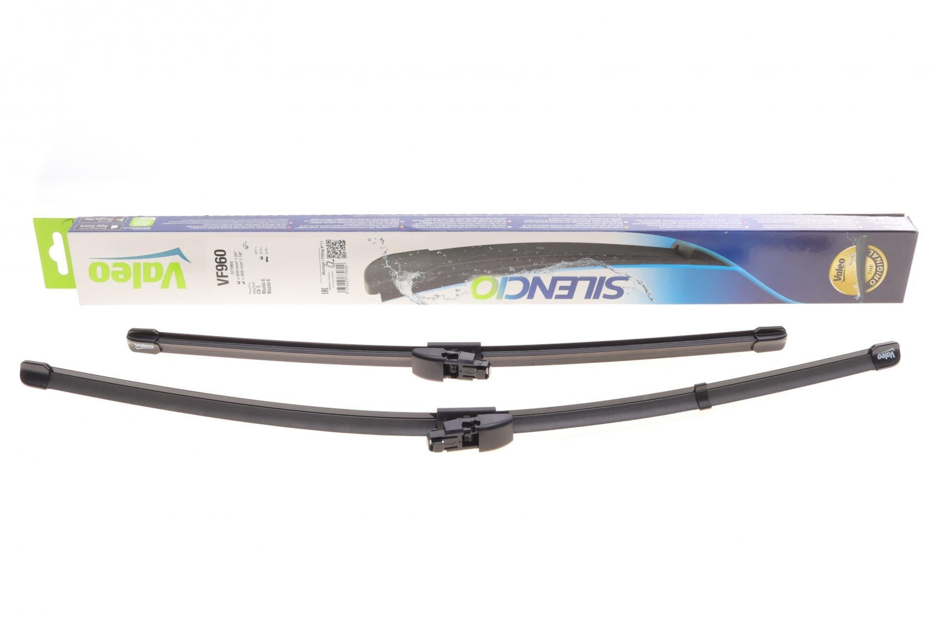 Щетки стеклоочистителя VALEO 600/450 мм для Mazda 6/CX5 12- (577960)