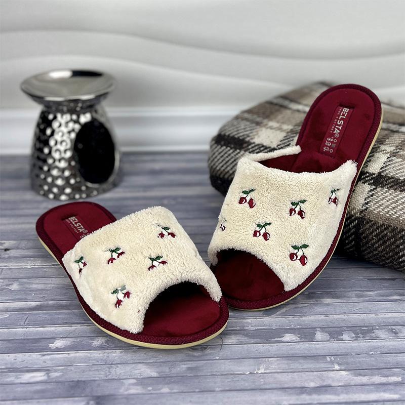 Домашні тапочки жіночі БЕЛСТА Е-0088-47-1 24,5 см p. 38 Білий (66715324)