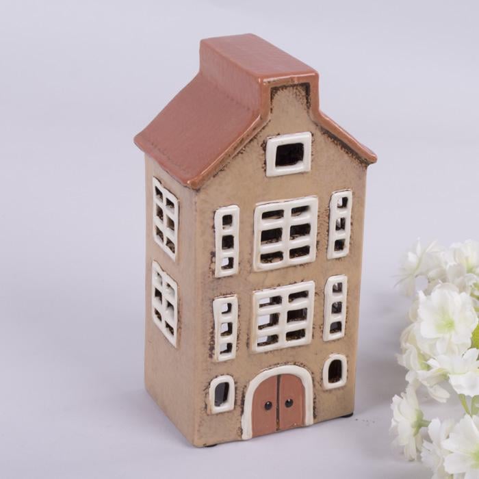 Подсвечник домик голландский 22 см (2738)