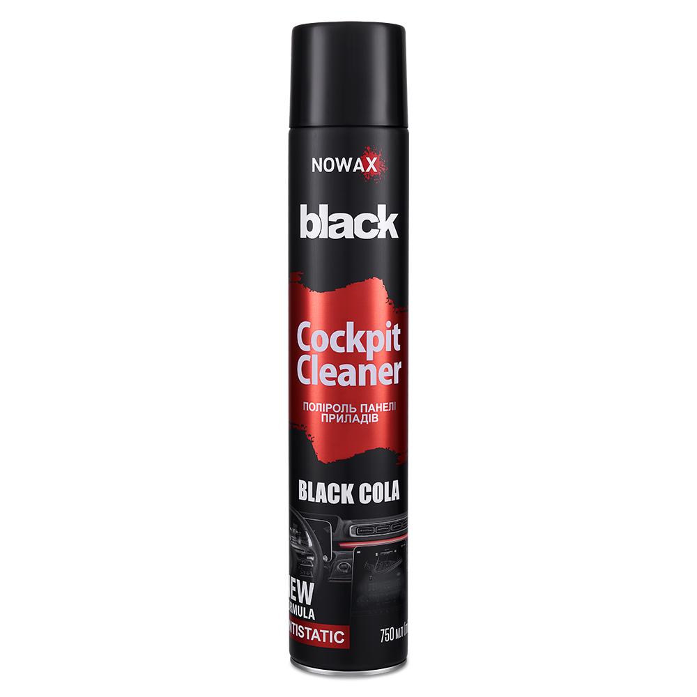 Полироль для приборной панели Nowax Cockpit Cleaner Spray Black Cola 750 мл (NX00713)
