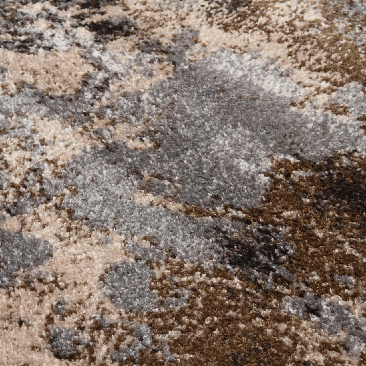 Доріжка килимова Karat Fayno 7147/123 з низьким ворсом 1,2 м Сірий/Бежевий (00-00017138) - фото 8