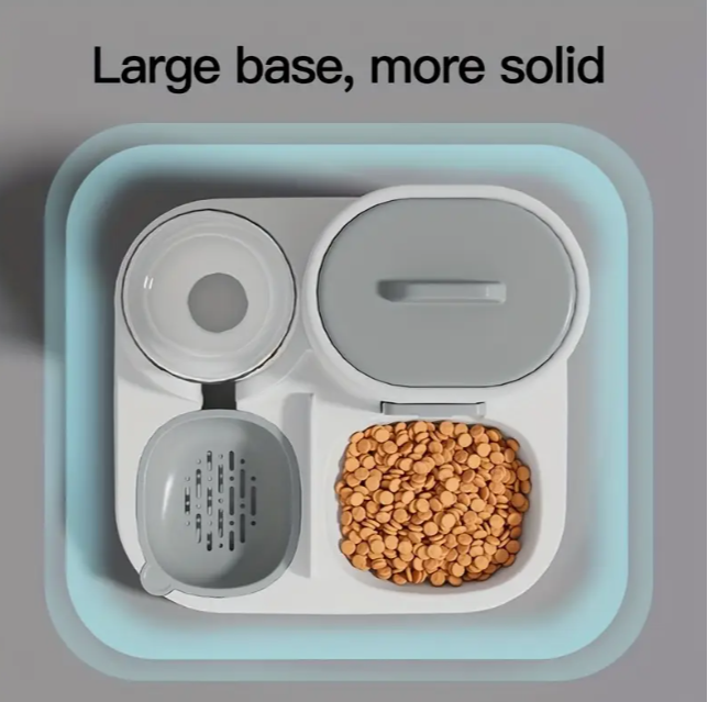 Автоматична годівниця і поїлка 2в1 для котів і собак 500 г 750 мл (2008) - фото 8