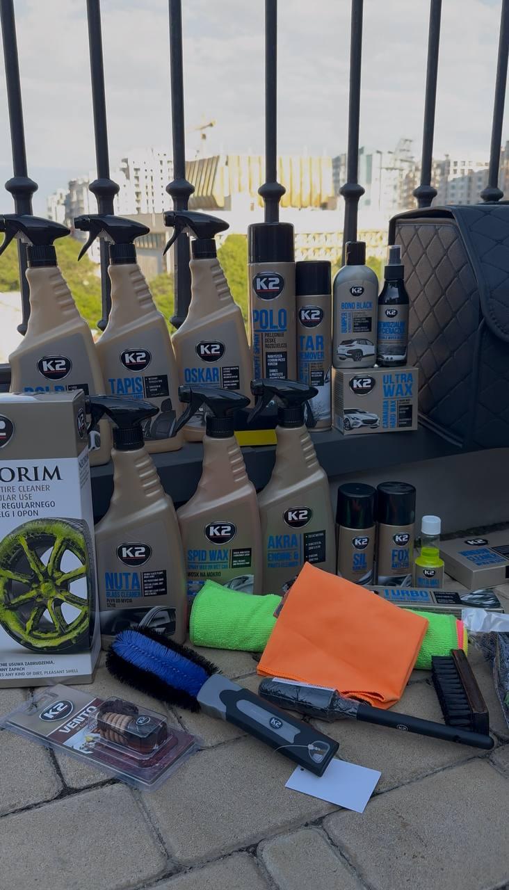 Набор для ухода за авто с органайзером - фото 4 Набор для ухода за авто с органайзером - фото 4