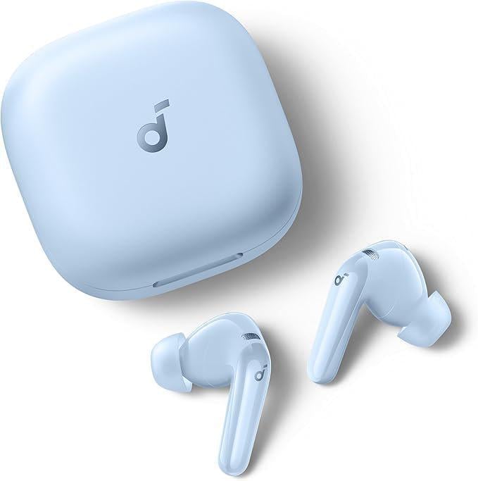 Наушники Anker Soundcore P31i R60i Real-Time Adaptive Noise Cancelling Headphones Blue (D1202)