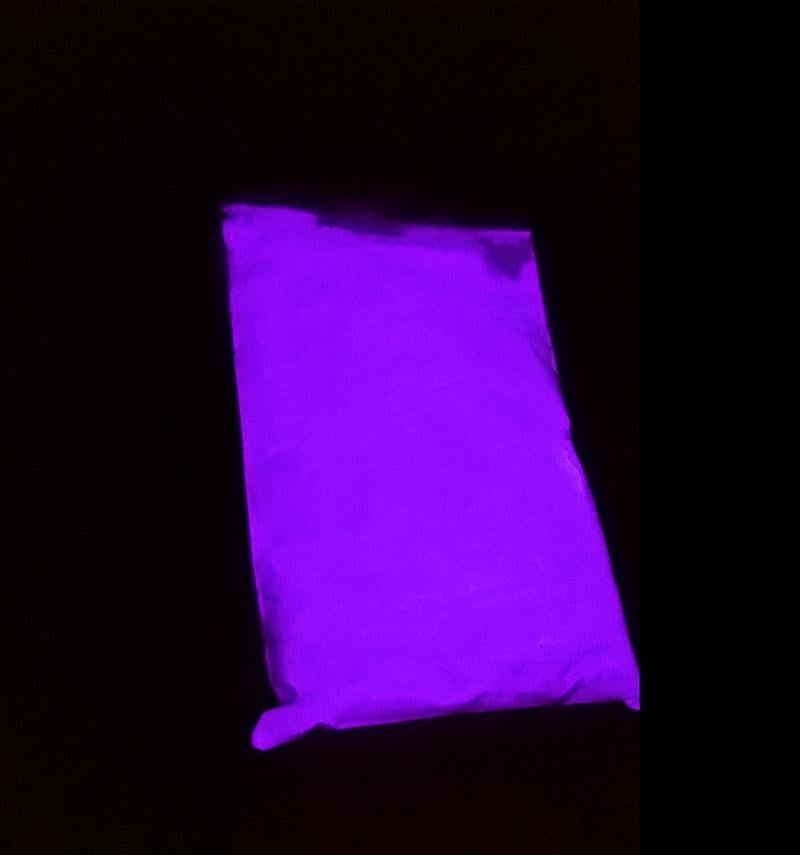 Люмінофор ТАТ 33 з класичним фіолетовим світінням 500 г 60 мікрон (102803558)