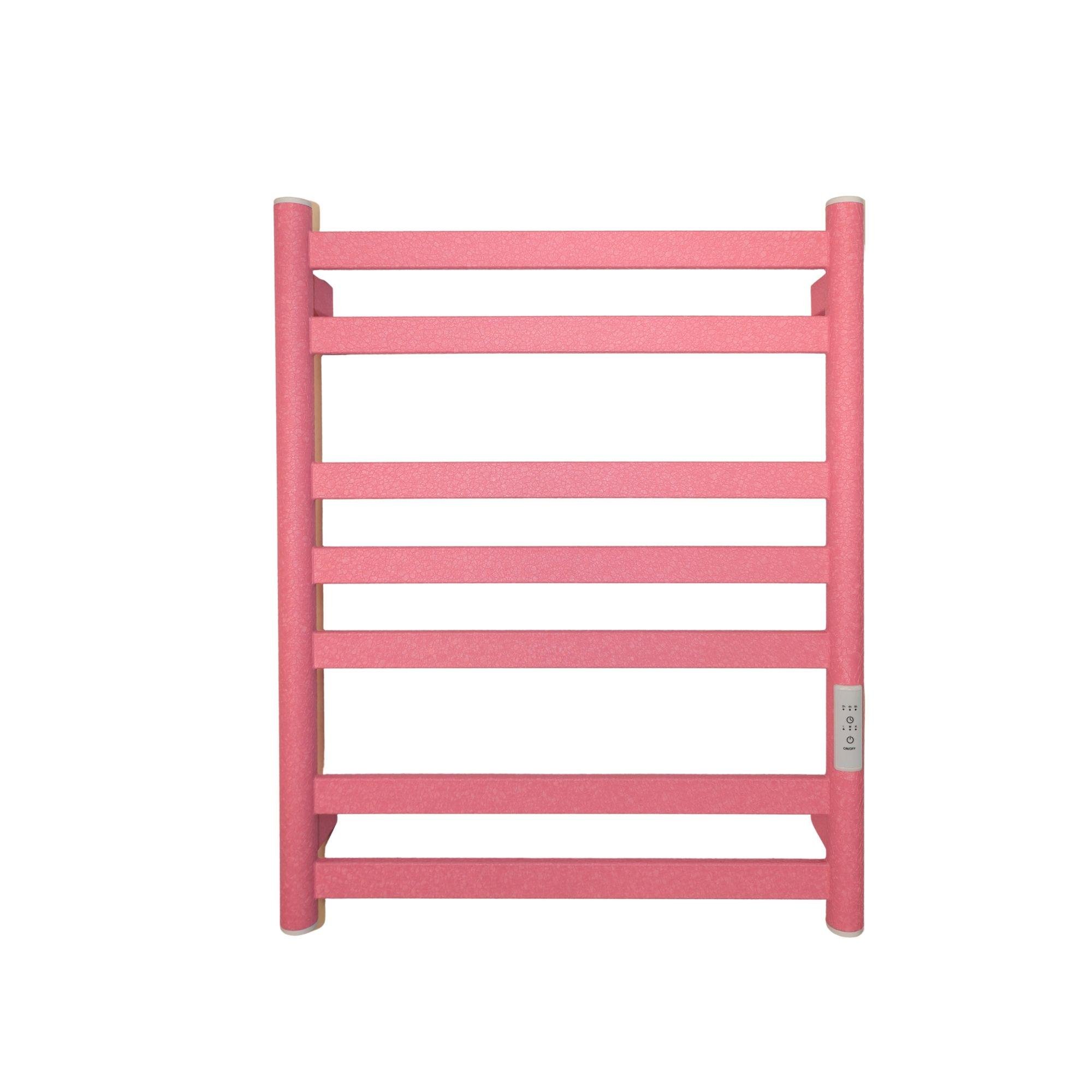 Полотенцесушитель электрический Carino MIA с контроллером 590х490 мм Розовый крокодил (30284602)