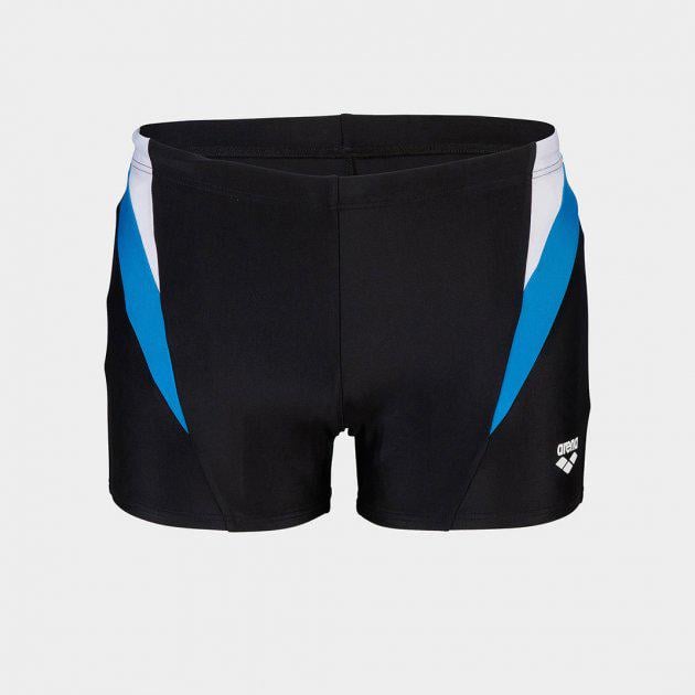 Плавки-боксеры мужские Arena SWIM SHORT PANEL р. 90 Черный/Белый/Голубой (005912-510)