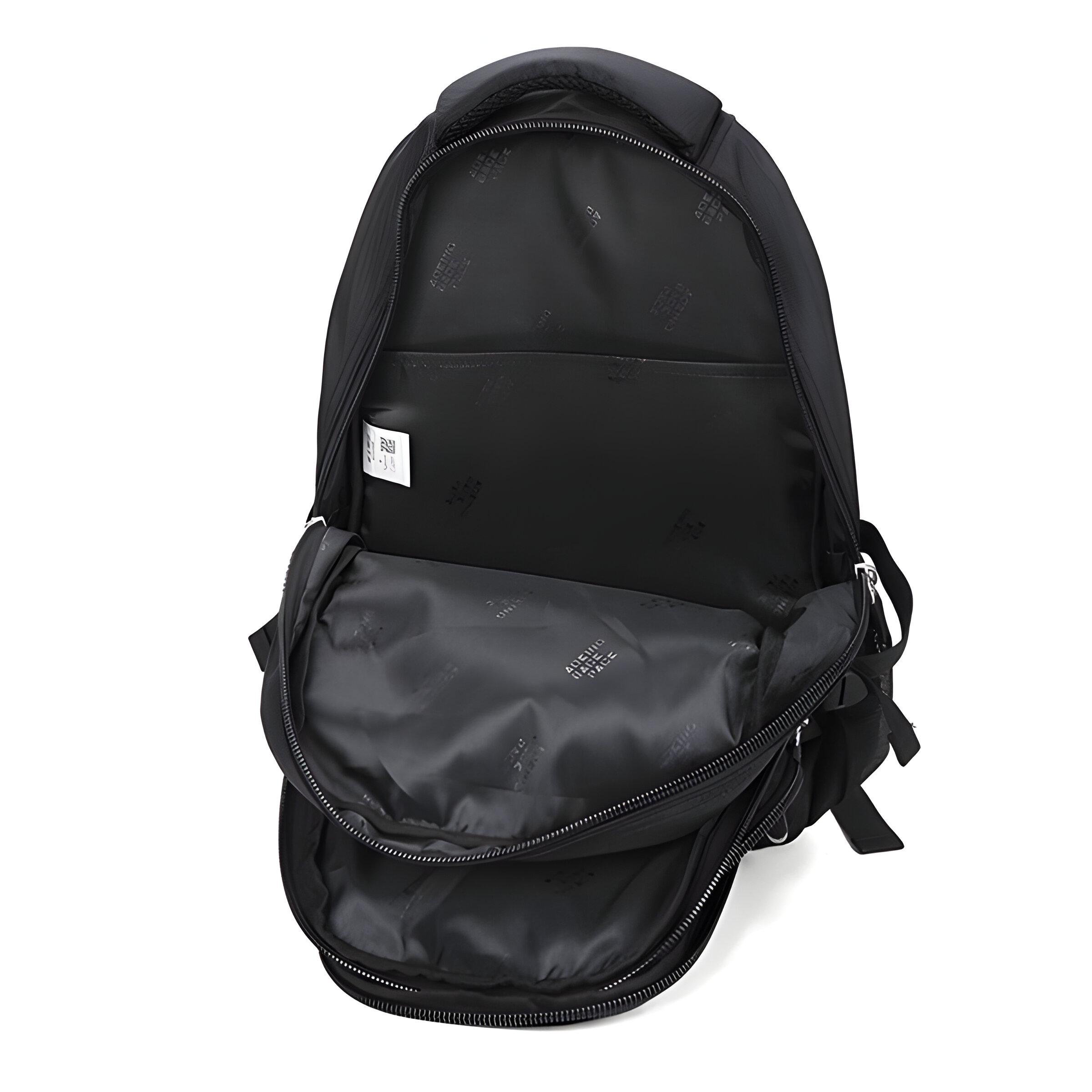 Рюкзак Justpack универсальный c ортопедической спинкой 26х42х18 см Черный (8853) - фото 5