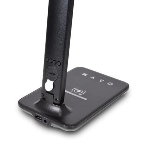 Настільна лампа Mealux Black DL-430 Black з бездротовою зарядкою - фото 4 Настільна лампа Mealux Black DL-430 Black з бездротовою зарядкою - фото 4