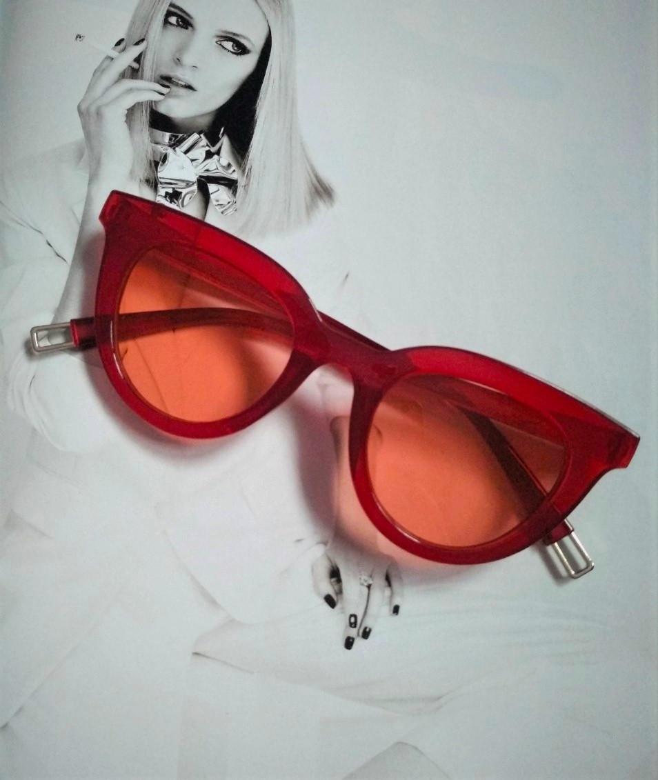 Очки солнцезащитные Кошачий глаз Красный Очки солнцезащитные Кошачий глаз Красный