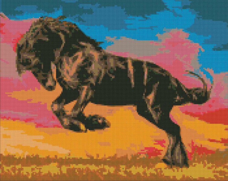 Алмазная мозаика Идейка Величественный мустанг 40x50 см (Id-AMO7354)