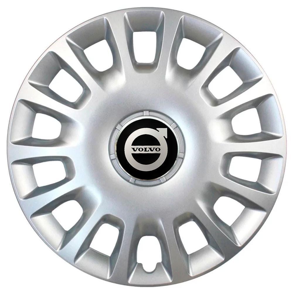 Колпаки SJS 109 с логотипом Volvo 4 шт. R13 Серебряный (2789080742)