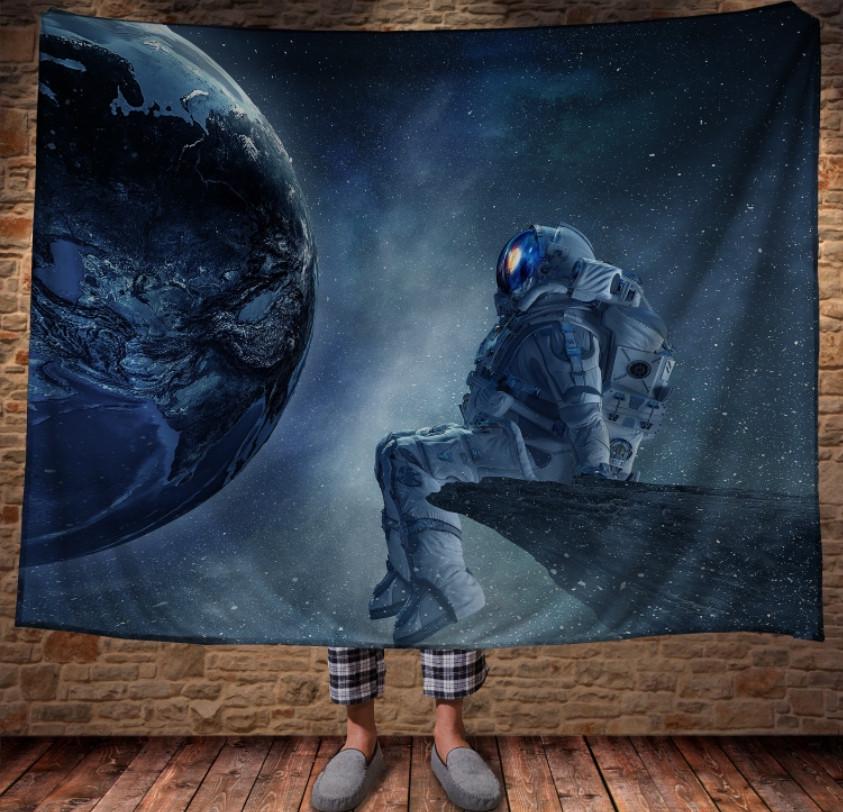 Плед с 3D принтом Астронавт 150х200 см (epi_0018)