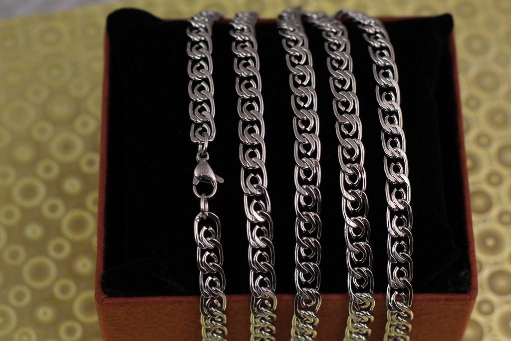 Цепь Xuping Jewelry Лав 50 см 6 мм Серебристый (1896467407)