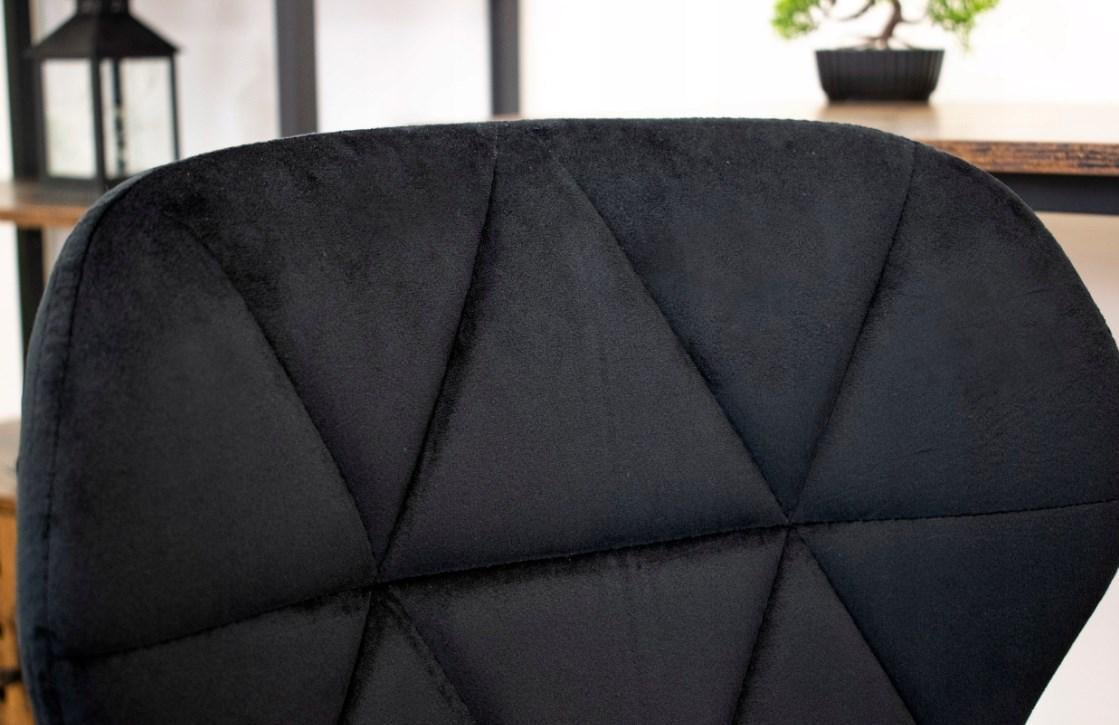 Кресло офисное компьютерное на колесах Bonro B-531 велюр Черный (4178) - фото 7