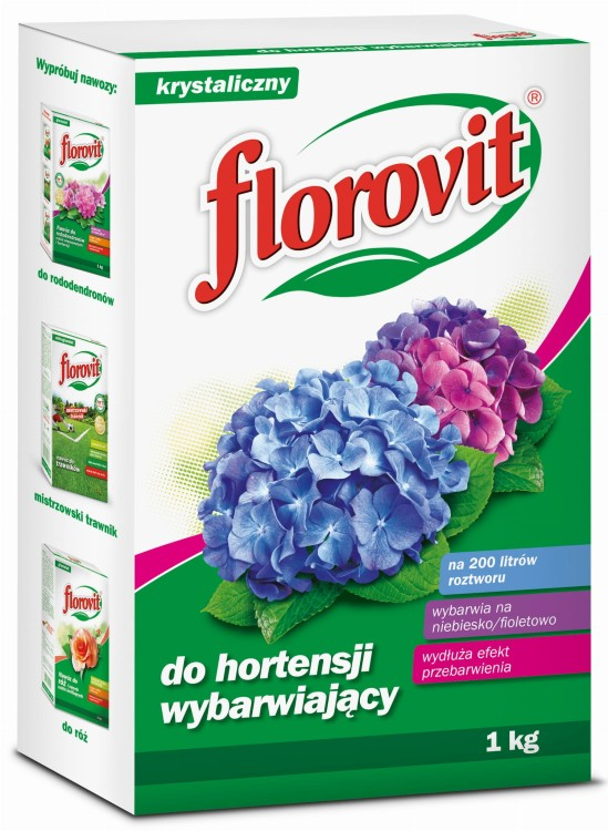 Удобрение придающее цвет гортензии Florovit 1 кг