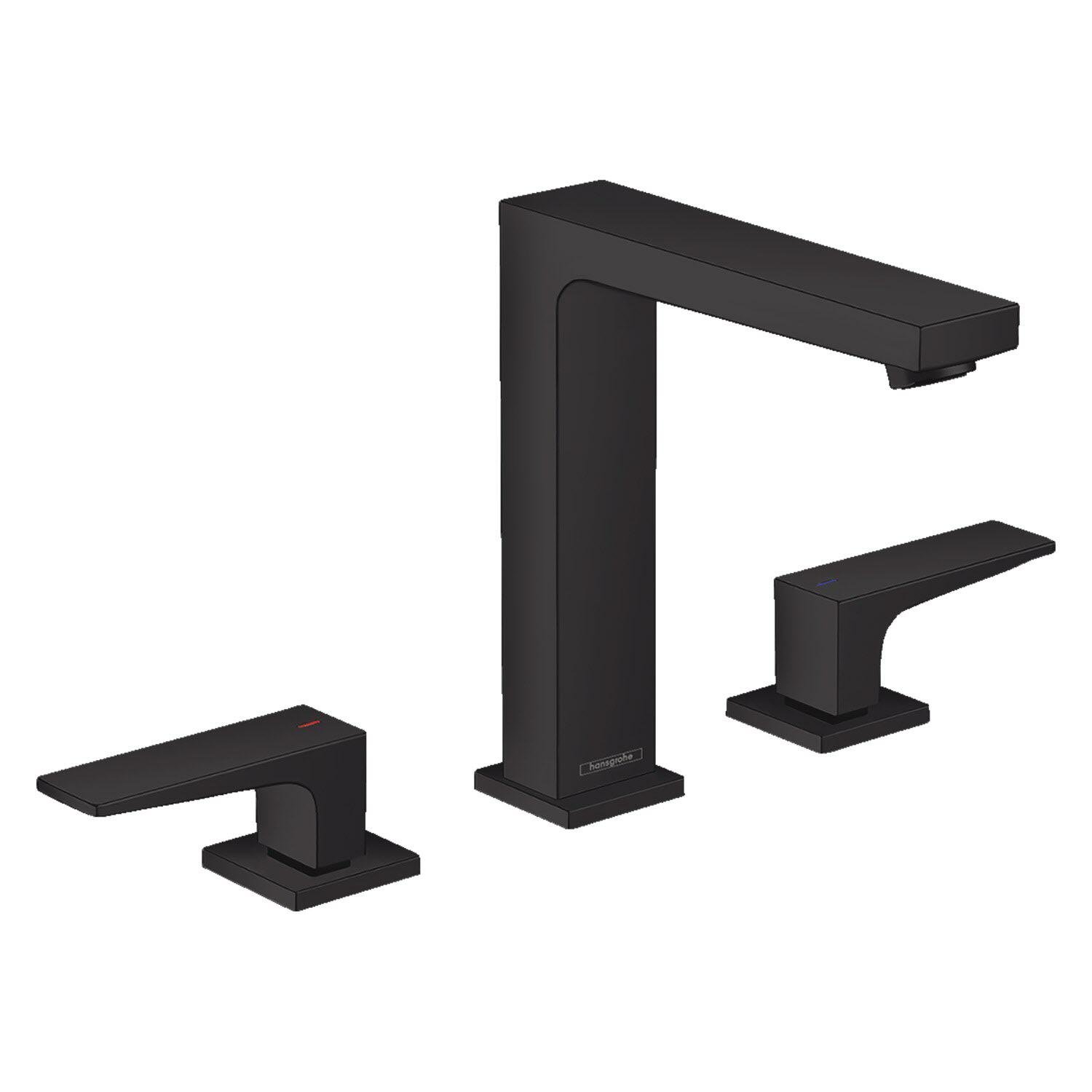 Смеситель для умывальника Hansgrohe Metropol 32515670 на три отверстия Черный (142435)