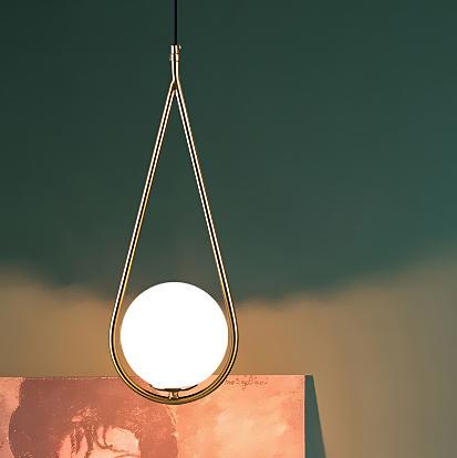 Подвес Arch LED 44 см White/Gold (4458441) - фото 2