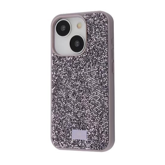 Чохол Bling World Rock Diamond (TPU) для телефона iPhone 15 gray titanium (556050808)