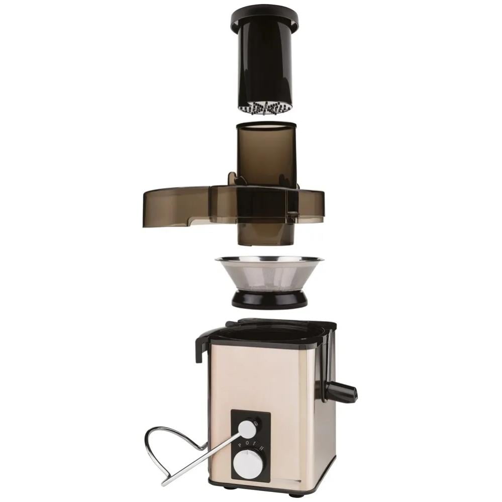 Соковыжималка электрическая Hoffmans Electronics HM-620 центробежная 800 Вт (120.1872) - фото 3 Соковыжималка электрическая Hoffmans Electronics HM-620 центробежная 800 Вт (120.1872) - фото 3