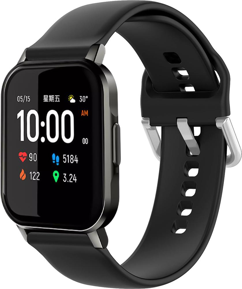 Ремінець Bart для Haylou Smart Watch 2 (LS02) Black (20 мм) (21805) Ремінець Bart для Haylou Smart Watch 2 (LS02) Black (20 мм) (21805)