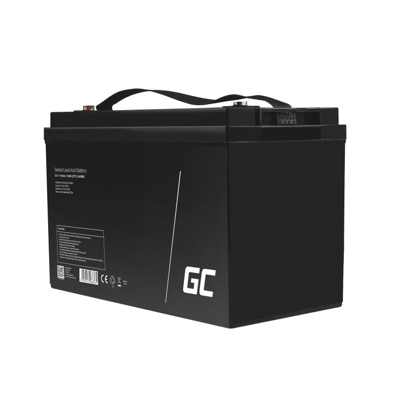 Аккумулятор необслуживаемый Green Cell AGM VRLA 12V 110Ah (1480451764) - фото 3 Аккумулятор необслуживаемый Green Cell AGM VRLA 12V 110Ah (1480451764) - фото 3