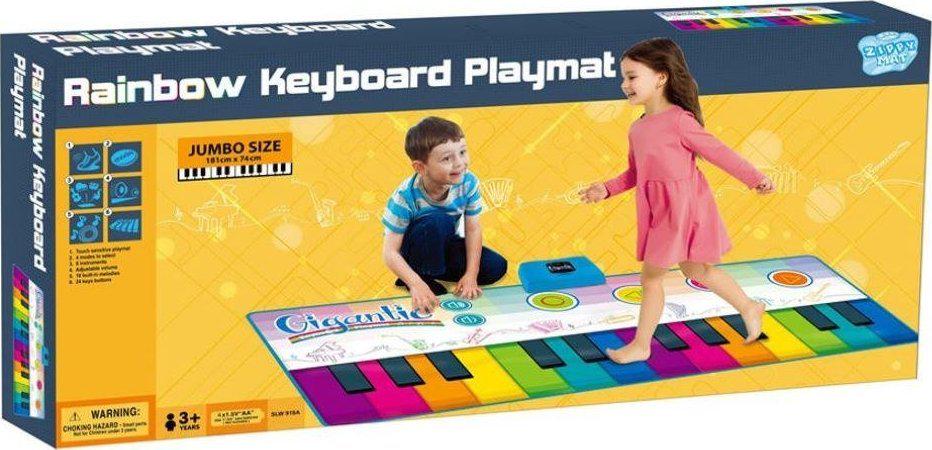 Килимок музичний Клавіатура Різнокольоровий (425727)