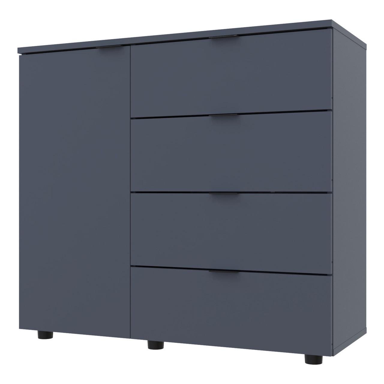 Комод в гостиную Doros Гелар GС1 100х40х81,2 см Графит (DRS-011288) - фото 2