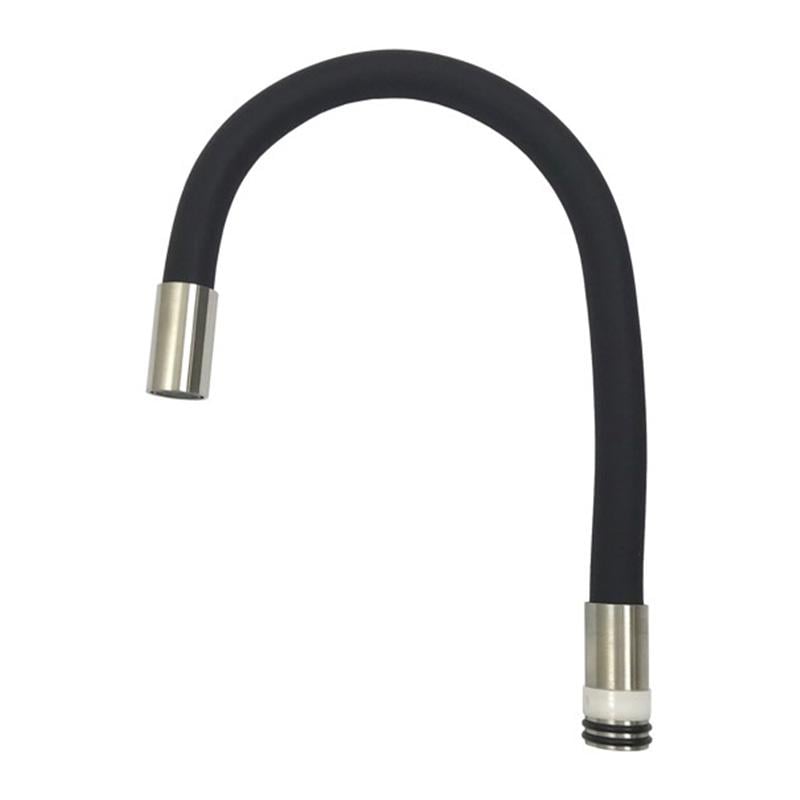 Вилив для змішувача Britc гнучкий Чорний