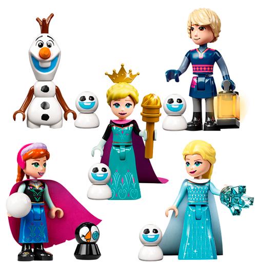Набор фигурок iBlock Frozen Set 5 шт. (3785)