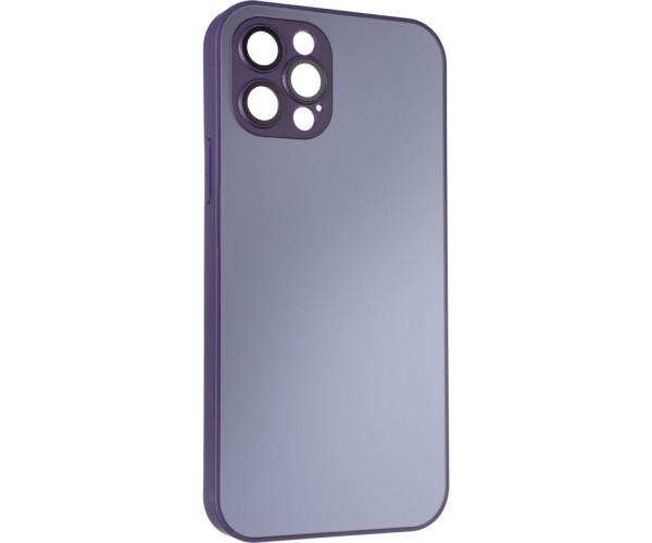 Чехол накладка Full Frosted (MagSafe) Case для iPhone 12 Pro Фиолетовый - фото 1