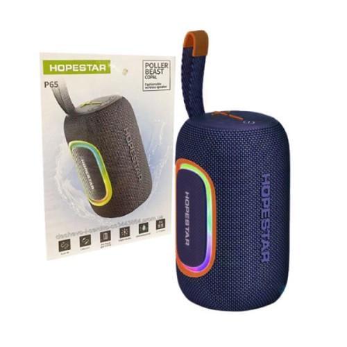 Колонка Bluetooth HOPESTAR P65 LED 20W Темно-синий