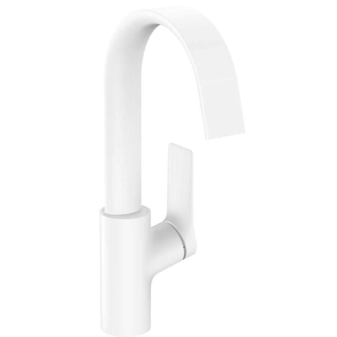 Смеситель для умывальника Hansgrohe Vivenis 210 с поворотным носиком White matt (75032700)