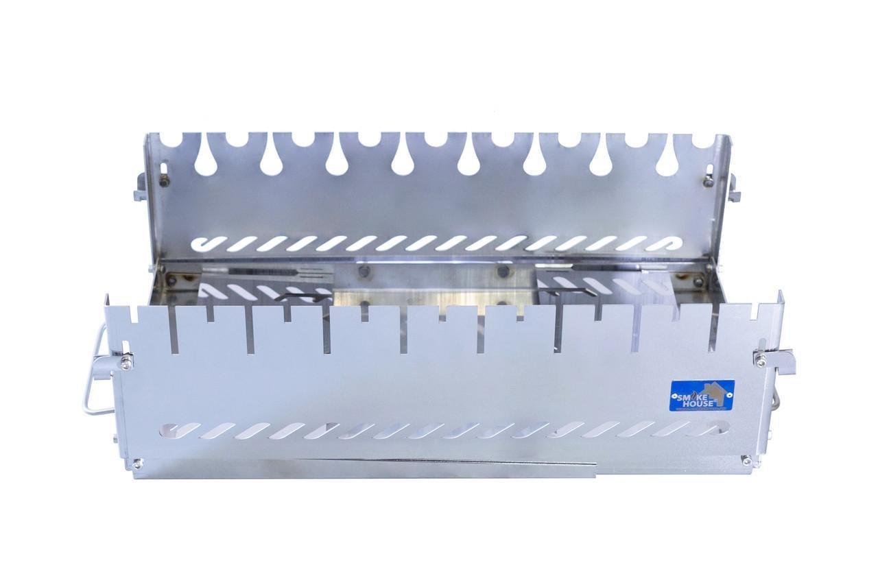 Мангал-валіза Smoke House Case 8 з нержавіючої сталі з сумкою та решіткою (510003) - фото 4