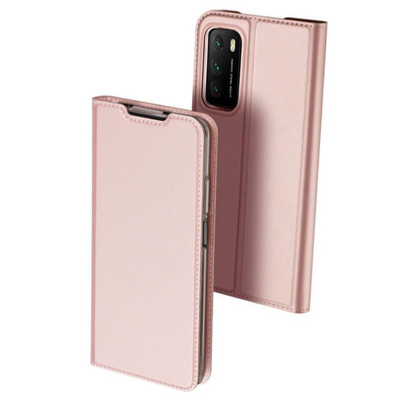 Чехол-книжка Dux Ducis с карманом для визиток для Xiaomi Poco M3/Redmi 9 Power/Redmi 9T Rose Gold (160270) - фото 2 Чехол-книжка Dux Ducis с карманом для визиток для Xiaomi Poco M3/Redmi 9 Power/Redmi 9T Rose Gold (160270) - фото 2