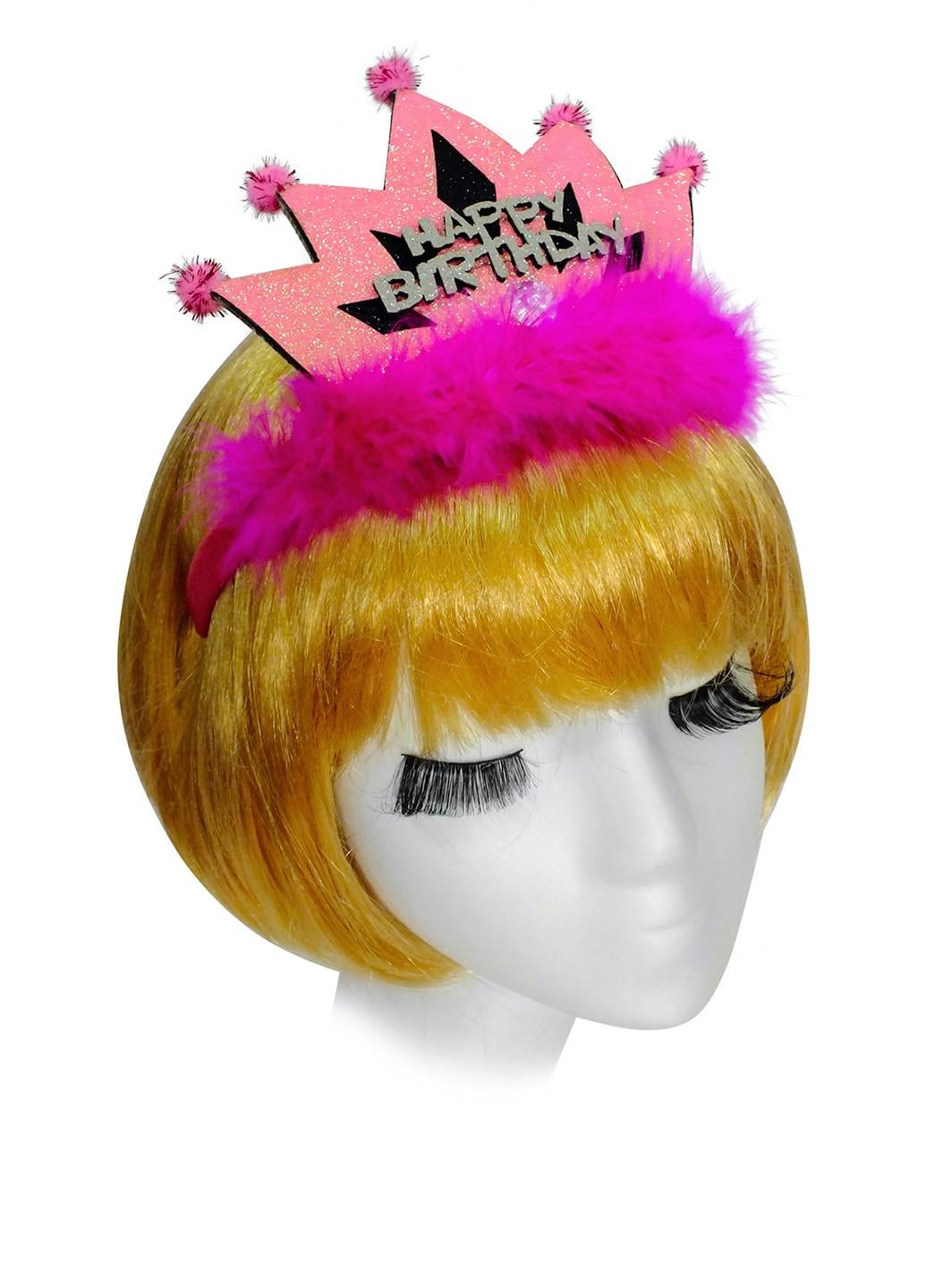 Корона на обруче Happy Birthday (17-280)