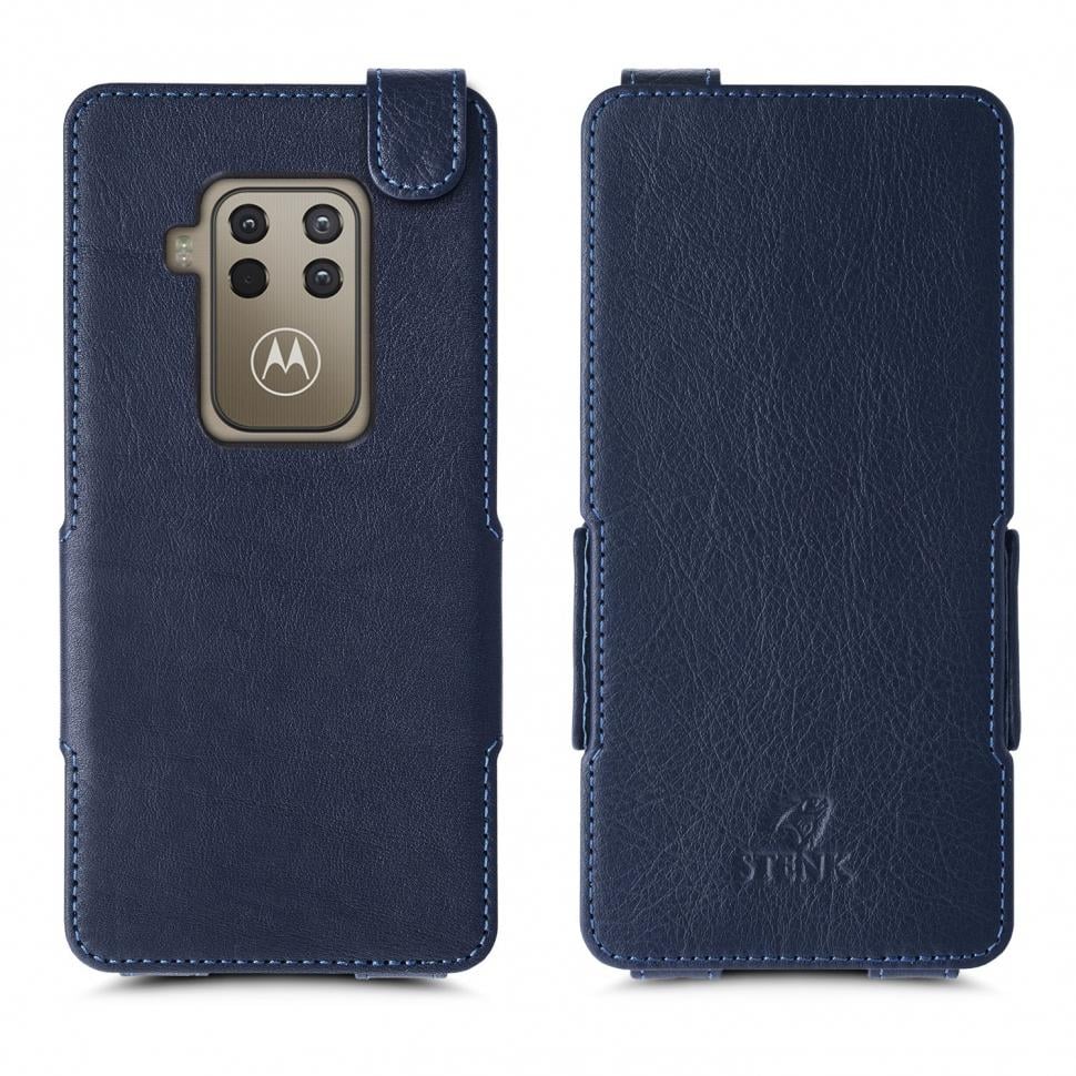 Чехол флип Stenk Prime для Motorola One Zoom Синий (64656)