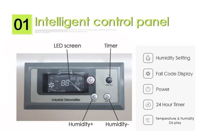 Осушувач повітря Celsius DH-480 - фото 3 Осушувач повітря Celsius DH-480 - фото 3