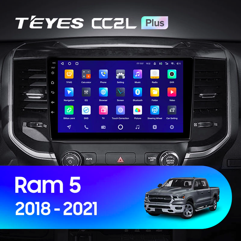 Автомагнитола штатная Teyes CC2L Plus 2/32 для Dodge Ram 5 2018-2021 Android (1703352315) - фото 3