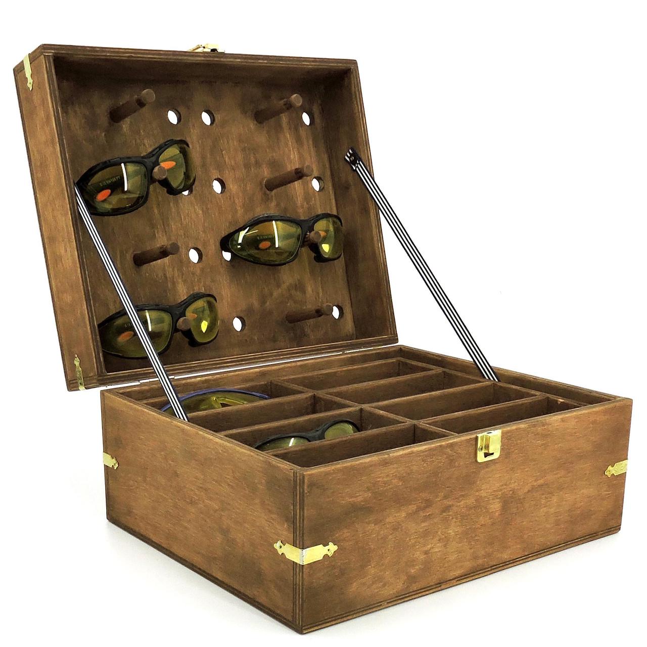 Органайзер для очков из дерева Тбилиси Мускат (ОЧК-000107) Органайзер для очков из дерева Тбилиси Мускат (ОЧК-000107)