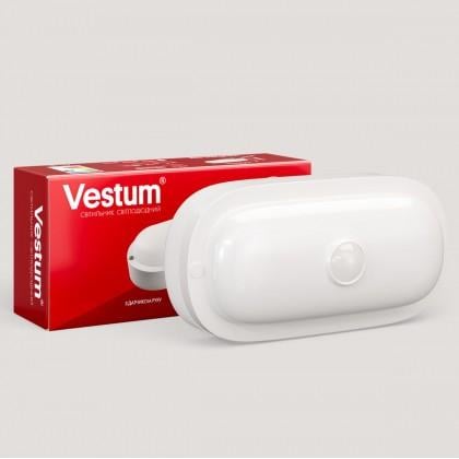 Светильник светодиодный ЖКХ Vestum овальный 15W 4500K с датчиком движения (1-VS-7206) Светильник светодиодный ЖКХ Vestum овальный 15W 4500K с датчиком движения (1-VS-7206)