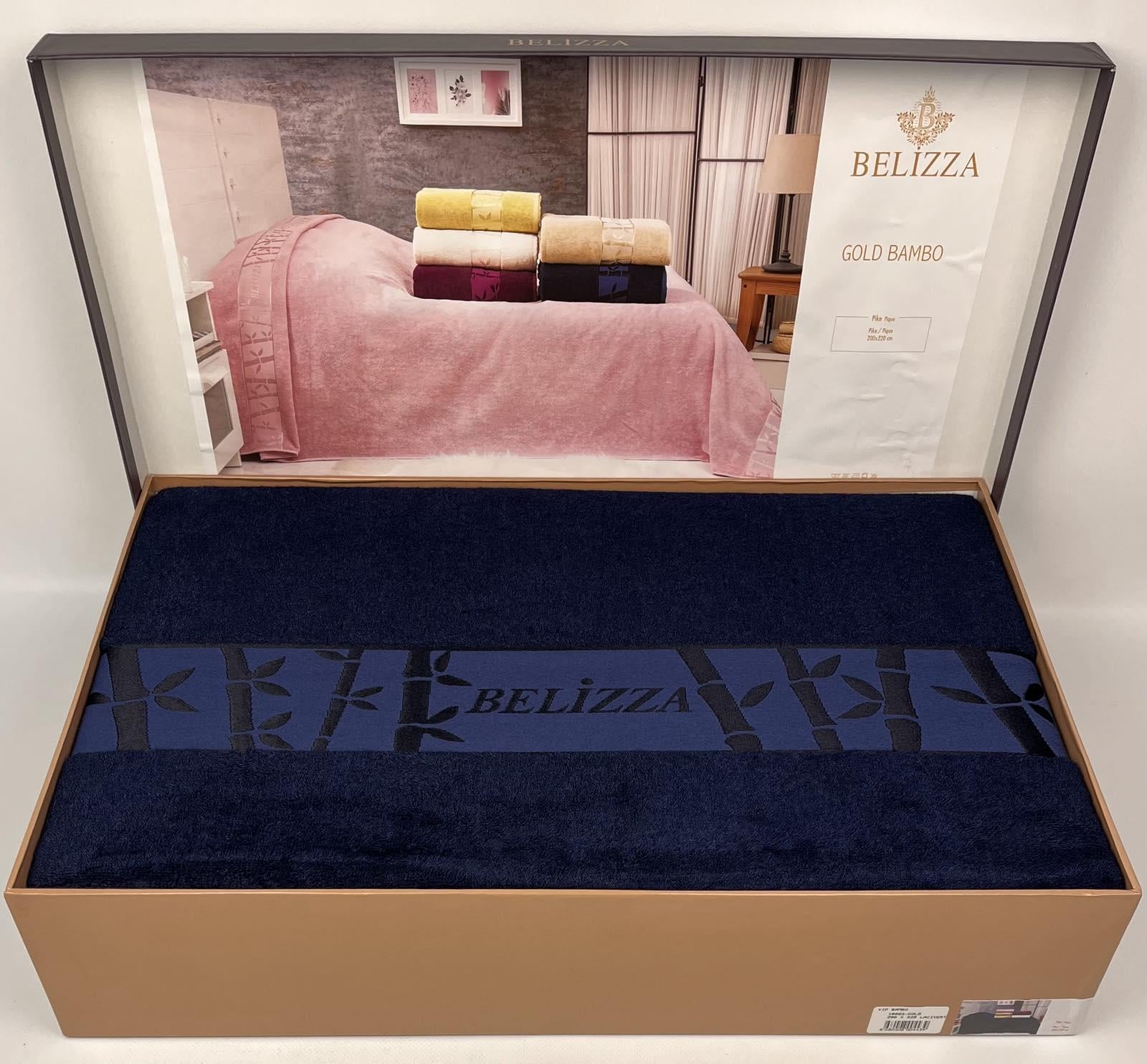 Простынь махровая Belizza Vip Bamboo 200х220 см Lacivert (CN25035) Простынь махровая Belizza Vip Bamboo 200х220 см Lacivert (CN25035)