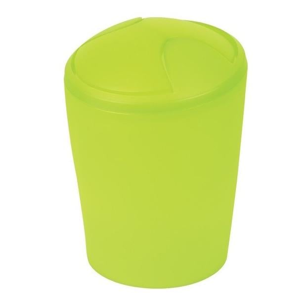 Ведро с поворотной крышкой Spirella MOVE 5 л Киви (10.09577)