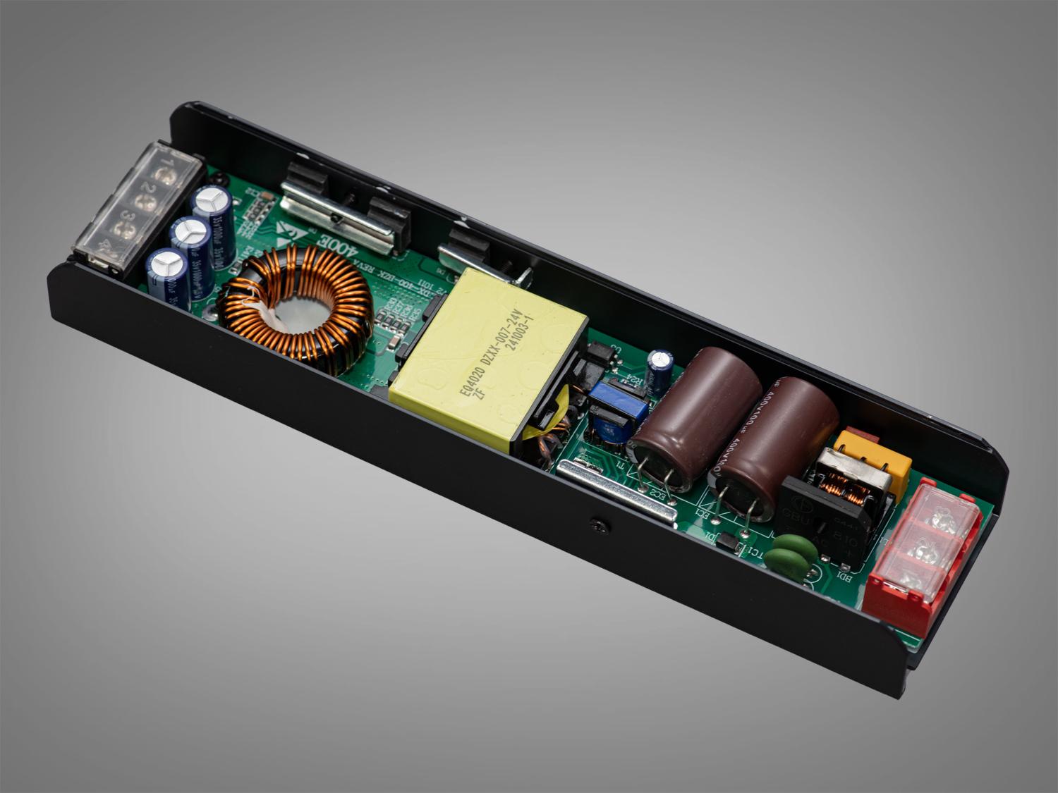 Блок живлення для LED стрічки 24 В 400 Вт 16,66А (PPF-A400w-24 В) - фото 3 Блок живлення для LED стрічки 24 В 400 Вт 16,66А (PPF-A400w-24 В) - фото 3